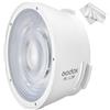 Godox ML-L36 Obiettivo riflettore a fuoco 36° con montaggio Godox, trasformatore di luce video compatto compatibile con ML100Bi, ML100R, ML150Bi, ML60IIBi, guadagno ottico a 17900 Lux @1m