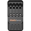 ChefsTemp Caricabatterie 4 in 1 per Sonde Wireless di Seconda Generazione | Accessori per ChefsTemp ProTemp Probe (solo un caricatore)