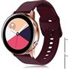 TOPsic Cinturino Galaxy Watch Active 2 40mm 44mm/Active/Galaxy Watch 42mm/Gear S2 Classic/Gear Sport/Vivomove/HR/Vivoactive 3/Forerunner 245/645, 20mm Cinturino di Ricambio Silicone Braccialetto