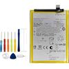 Vvsialeek QG50 Batteria di ricambio compatibile con Moto G35 5G/XT2433-5 con toolkit
