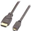Lindy 41353 Cavo HDMI/Micro HDMI High Speed, 2 m