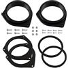 Aerzetix Kit di 2 adattatori per altoparlanti Ø100 mm compatibile con Opel Astra H Corsa D Zafira A et B Fiat Grande Punto(199) EVO Bravo II Fiorino Qubo Alfa Romeo MiTo