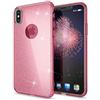 NALIA Custodia Glitter per iPhone X/XS - Look - Cover, Pink | Presa Sicura & Protezione Fotocamera, Effetto Glamour Scintillante, Controllo Vestibilità, SHINEPOP