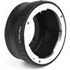 fittings4you OM-M4/3 Adattatore per obiettivo compatibile con obiettivo Olympus OM su adattatore Micro 4/3 MFT