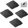 NEEWER 4 Pz Fotocamera Hot Shoe Cover Cap Protector Compatibile con Canon EOS R5C R5 R6 RP R 7D Mark II 6D Mark II 5D Mark IV III 1D Mark IV M50 M5 Mark II Rebel T8i T7i Nikon Z9 Z7 D90 D7500