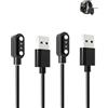 yystao (2 pezzi) cavo per Cillso T80 Smart Watch 1.95, cavo di ricarica USB magnetico stabile compatibile con Cillso T80