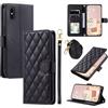 GoodcAcy Cover per iPhone X/iPhone XS con Cordino, Premium Pelle PU Portafoglio con Supporto Flip Libro Libretto Custodia [Protezione Completa] [Slot per Scheda] [Supporto Stand] - Nero