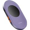 VAYDEER Mouse Mover ultra sottile con timer di corsa regolabile, jiggler non rilevabile e silenzioso, simula movimenti realistici, shaker senza driver per mantenere il PC attivo e sicuro (viola