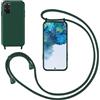 GoodcAcy Custodia Cover per Samsung Galaxy S20 Plus con Cordino,Verde | Custodia con Laccio Collana Tracolla Regolabile Sottile Silicone Morbido TPU Bumper Antiurto AntiGraffio Protettiva Case