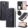 GoodcAcy Cover per Huawei P30 Pro con Cordino, Premium Pelle PU Portafoglio con Supporto Flip Libro Libretto Custodia [Protezione Completa] [Slot per Scheda] [Supporto Stand] - Nero