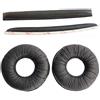 V-MOTA Cuscinetti compatibili con Sennheiser HMD 25-1, HMEC 25-BA, HME 25-1, HMEC 25-KAX, HMDC 25-BAA, HDMC 25-KAP, HD25-1 (auricolari+cuffie 1 set)