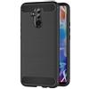 AICEK Compatibile con Huawei Mate 20 Lite Cover, Protettiva Silicone Custodia Bumper Case Molle di Sottile Antiurto Nero