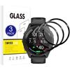 X-Dision [3 Pezzi Pellicola Protettiva Compatibile con Garmin Forerunner 265,[Resistente ai Graffi][3D Curved Full Cover] Pellicola Protettiva per Garmin Forerunner 265