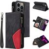 GoodcAcy Cover per Oppo A5 2020/A9 2020 con Cordino,Flip Portafoglio Custodia in Pelle,[9 Porta Carte][Chiusura Magnetica],Custodia Libro Cover con Laccio per Oppo A5 2020/A9 2020 - Nero