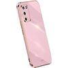 RankOne La Custodia del Telefono è Adatta per Samsung Galaxy S10 Lite/Galaxy A91 (6.7 Inches), Case per Cellulare in Silicone con Telaio Galvanico - Viola