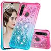 SIMao Silicone Custodia per Xiaomi Redmi Note 8 Cover Glitter Liquido Floating Sabbie Mobili Custodia Morbido TPU Silicone Case Antiurto Cover Brillantini Liquido Quicksand Pendenza Custodia