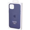 Apple Custodia MagSafe in silicone per iPhone 15 Plus - Blu tempesta