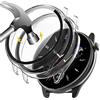 Akancy [2 Stück Custodia rigida compatibile con Amazfit GTR Mini con pellicola protettiva, 9H Durezza Hart PC Case sottile in vetro temperato per Smart, trasparente