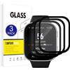 X-Dision [3 Pezzi Pellicola Protettiva Compatibile con Amazfit Bip Max,[Resistente ai Graffi][3D Curved Full Cover] Pellicola Protettiva per Amazfit Bip Max