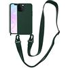VooDirop Custodia per iPhone 16 Pro Max 6,9 pollici, con cinturino rimovibile, in nylon, antiurto, con cordino regolabile da appendere