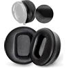 Voarmaks Maxwell - Cuscinetti auricolari extra large in pelle di agnello spessa, compatibili con cuffie Audeze Maxwell, imbottitura spessa, cuscino di ricambio in memory foam + 2 coperture per