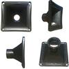 MASTER AUDIO KHD115 tromba quadrata con filettatura da (1) da 115 x 115 x 76 mm in resina abs per driver tweeter 1 pezzo