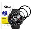 X-Dision [3 Pezzi Pellicola Protettiva Compatibile con Amazfit T-Rex 3 Pro 48mm,[Resistente ai Graffi][3D Curved Full Cover] Pellicola Protettiva per Amazfit T-Rex 3 Pro 48mm