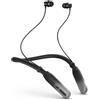 Caijin Cuffie Bluetooth con Archetto da Collo 200H di Riproduzione, Auricolari In-Ear Bluetooth 5.3, Cuffie Sportive a Collare, IPX4 Cuffie Wireless Magnetiche per Sport Corsa Palestra Cantiere, Grigio Argen