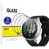 X-Dision [3 Pezzi Pellicola Protettiva Compatibile con Amazfit Active 3,[Resistente ai Graffi][3D Curved Full Cover] Pellicola Protettiva per Amazfit Active 3