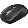 CITLLA Bluetooth Wireless Mouse, 4-Way Silent Portable, 4-Level DPI Adjustable, Universal for Computer, Laptop (Black) (N)