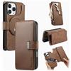GoodcAcy Cover Compatibile con Magnetica Cover Motorola Edge 50 Ultra,Compatibile con MagSafe,Protettiva Caso PU Premium in Pelle Magnetica Flip Wallet Case con Portafoglio,Marrone