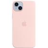 Apple Custodia MagSafe in silicone per iPhone 14 Plus - Rosa creta