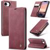 Monweicz Cover Compatibile con iPhone 17e, Custodia Portafoglio con Slot per Scheda, Protezione Completa Premium in Pelle PU, Flip Libro Magnetica iPhone 17e, Vino Rosso