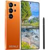 OEVNLZ A26 Ultra 4G LTE - Telefono cellulare da 6,8 pollici, 8 GB di RAM, 256 GB di memoria ROM, doppia fotocamera principale da 108 MP + fotocamera per selfie da 64 MP, batteria ad alta capacità da