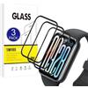 X-Dision [3 Pezzi Pellicola Protettiva Compatibile con Xiaomi Band 9 Pro,[Resistente ai Graffi][3D Curved Full Cover] Pellicola Protettiva per Xiaomi Band 9 Pro