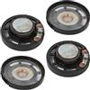 PATIKIL 0,25W 8 Ohm 28,5mm Diametro Rotondo Esterno Magnete Elettronico Altoparlante Altoparlante 4pz