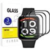 X-Dision [3 Pezzi Pellicola Protettiva Compatibile con Redmi Watch 6 Active,[Resistente ai Graffi][3D Curved Full Cover] Pellicola Protettiva per Redmi Watch 6 Active