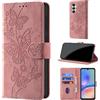 CaseGla Cover per Samsung Galaxy A05s, Rosa | Blocco RFID, Portafoglio Pelle PU, Flip Libro, Porta Carte, Magnetica Libretto, Antiurto Protezione Completa