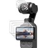 QULLOO Compatibile con DJI OSMO Pocket 4 Camera Pellicola protettiva vetro temperato Protezione Proteggi Schermo per DJI OSMO Pocket 4 - [3+3 Pezzi]