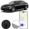 ElLLYYE GPS Tracker per Auto, Localizzatore GPS per Auto Senza Abbonamento, Funziona con A-pple Dov'è (Solo iOS), IP65 Impermeabile, Autonomia Fino a 365 Giorni, Adatto per Auto, Biciclette e Bagagli (Bianco)