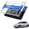 LANTU Pellicola protettiva da 15,4 per Tesla Model Y 2025 e Model 3 2024-2026, in vetro temperato 9H, HD, con kit di installazione per Tesla Model Y Juniper & Model 3 Highland