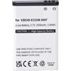 Fuworance Batteria 1050mAh per Siemens Gigaset SL910, SL910A, SL910H Cordless DECT | Phone V30145-K1310K-X447,V30145-K1310K-X447-0-HY,V30145-K1310-X447 batteria ricaricabile Li-ion 3.7V/3.89Wh