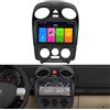 Dynavsal Autoradio Android con GPS Navigation HD Schermo Touch Display con Carplay Auto Radio Ricambio per VW New Beetle Cabriolet 1C1, 9C1 1Y7 2001-2010/OEM: 1C0035186