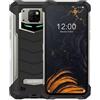 DOOGEENEXT Smartphone Robusto S8P 10000 mAh Batteria, Octa-core 6GB+128GB Android 10, Fotocamera Quadruple 21 MP, 6,3 FHD + Corning Gorilla Glass, Ricarica Wireless, Rugged Telefono IP68 NFC Nero