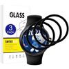 X-Dision [3 Pezzi Pellicola Protettiva Compatibile con Google Pixel Watch 3 45mm,[Resistente ai Graffi][3D Curved Full Cover] Pellicola Protettiva per Google Pixel Watch 3 45mm