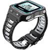 NotoCity Cinturino per Garmin Forerunner 920XT, in Morbido Silicone di Ricambio Sostitutivo Cinturino(nero-grigio)