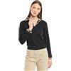 Armor-lux Armor Lux 71388_rlt Polo, Nero Imp.Fogli Tagliati, M Donna