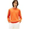 Tommy Hilfiger Uomo Felpa Essential Terry Crewneck con Scollo Rotondo, Arancione (Brilliant Orange), XL