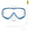 CRESSI Piumetta + Mini Island Set Maschera e Snorkel Jr - Trasparente/Blu