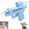 Generisch Prank Two-Way Water Gun, 2 in 1 Reverse Spray Water Pistol for Outdoor Fun Summer Pool Beach Toy, Front, Back Spray Compulsive Prank Gift (Blue)